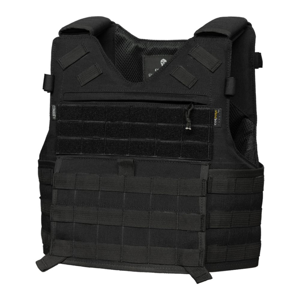 COLETE TÁTICO FEMININO COMANFY® MAIDEN - PRETO