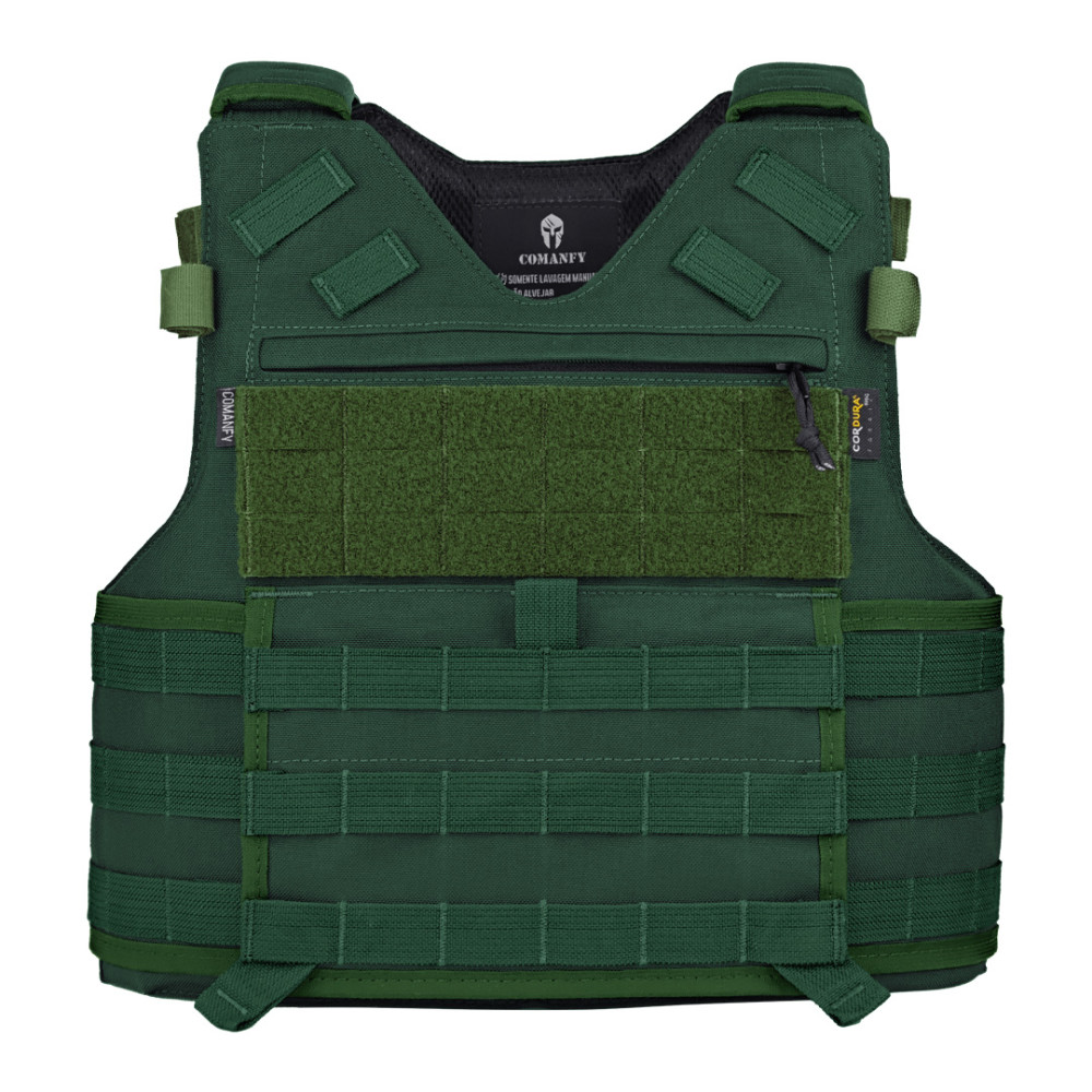 CAPA DE COLETE COMANFY® MAIDEN FEMININO - VERDE MILITAR