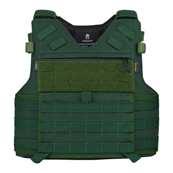 CAPA DE COLETE COMANFY® MAIDEN FEMININO - VERDE MILITAR