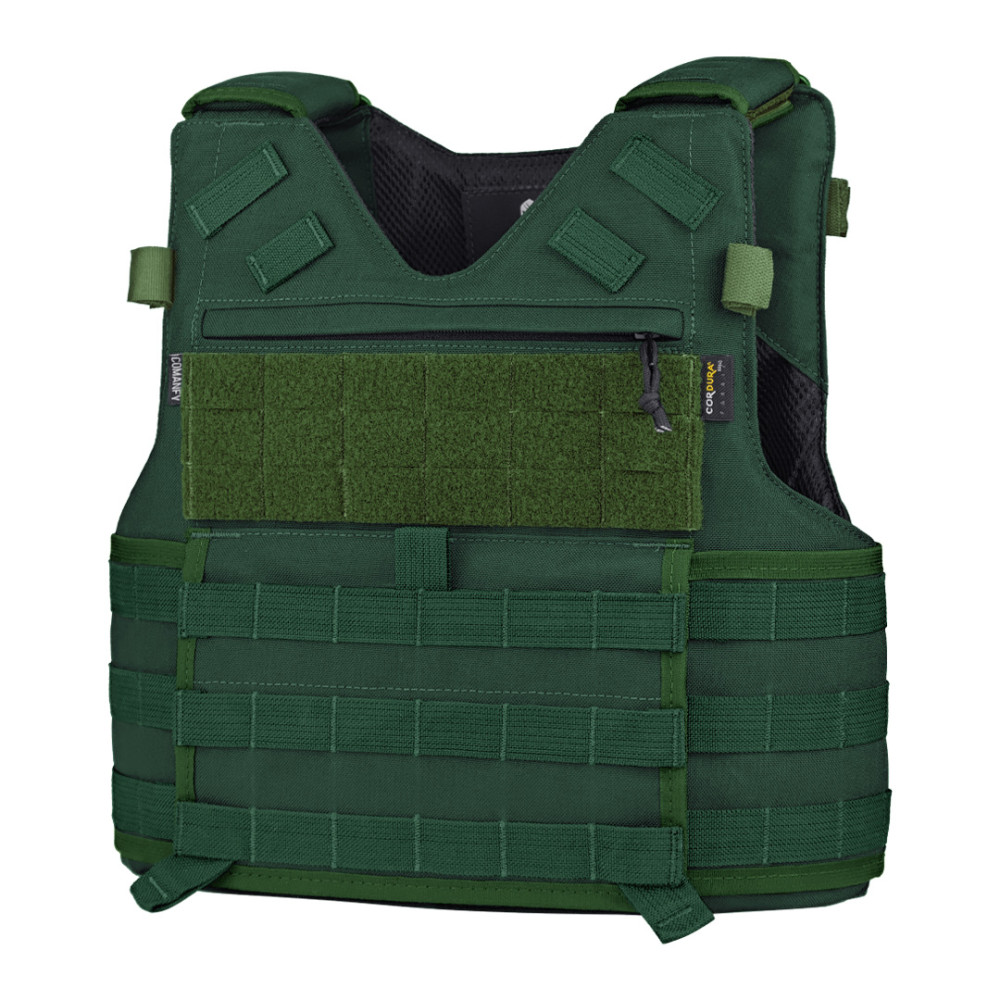 CAPA DE COLETE COMANFY® MAIDEN FEMININO - VERDE MILITAR