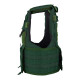 CAPA DE COLETE COMANFY® MAIDEN FEMININO - VERDE MILITAR