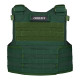 CAPA DE COLETE COMANFY® MAIDEN FEMININO - VERDE MILITAR