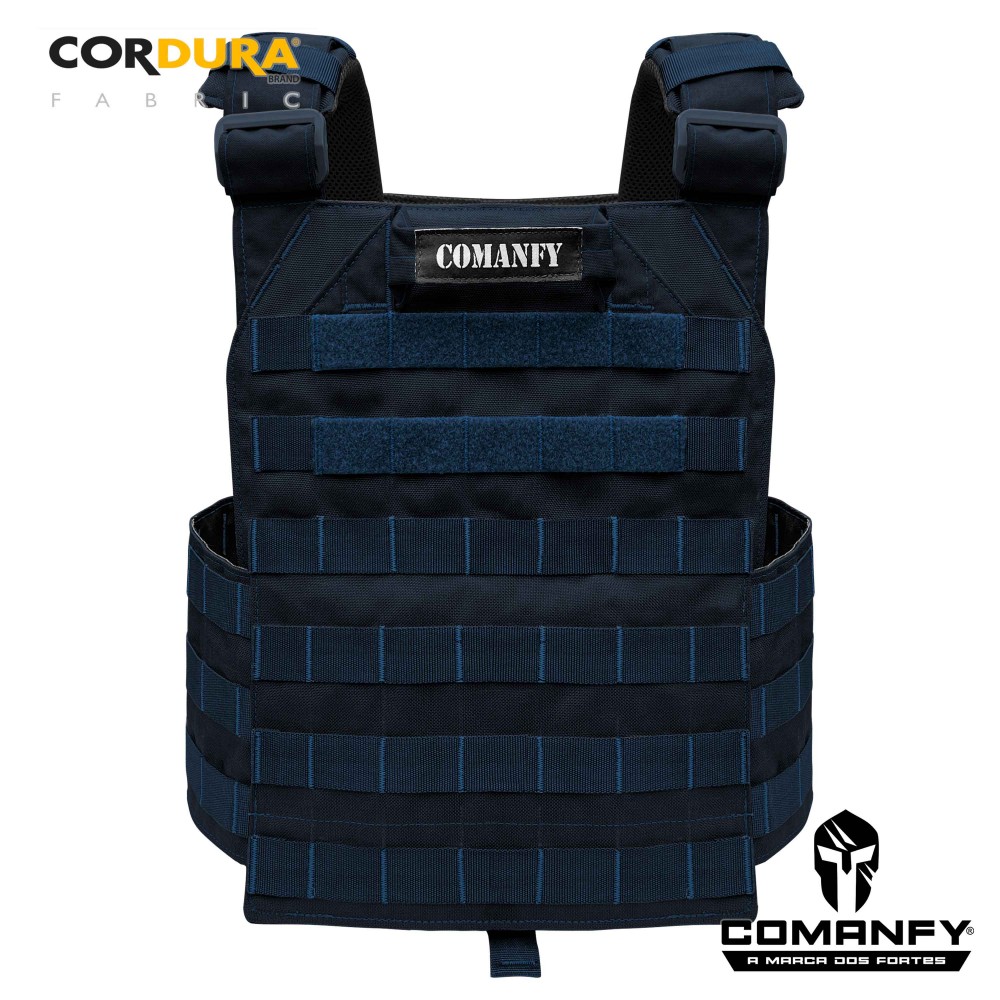 CAPA DE COLETE COMANFY PLATE CARRIER EM CORDURA® 1000D - DARK NAVY