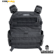 CAPA DE COLETE COMANFY PLATE GLADIO EM CORDURA® 1000D - PRETO