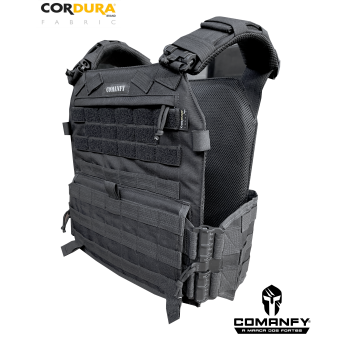 CAPA DE COLETE COMANFY® PLATE GLADIO - PRETO