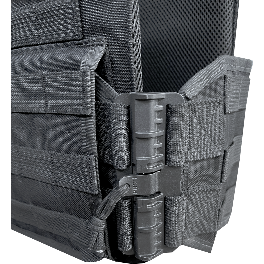 CAPA DE COLETE COMANFY PLATE GLADIO EM CORDURA® 1000D - PRETO