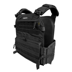 CAPA DE COLETE COMANFY® PLATE GLADIO - PRETO