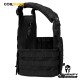 CAPA DE COLETE COMANFY PLATE CARRIER EM CORDURA® 1000D - PRETO