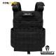 CAPA DE COLETE COMANFY PLATE CARRIER EM CORDURA® 1000D - PRETO