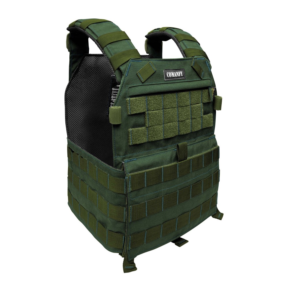 CAPA DE COLETE COMANFY PLATE CARRIER EM CORDURA® 1000D - VERDE OLIVA