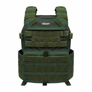 CAPA DE COLETE COMANFY® PLATE CARRIER - VERDE MILITAR
