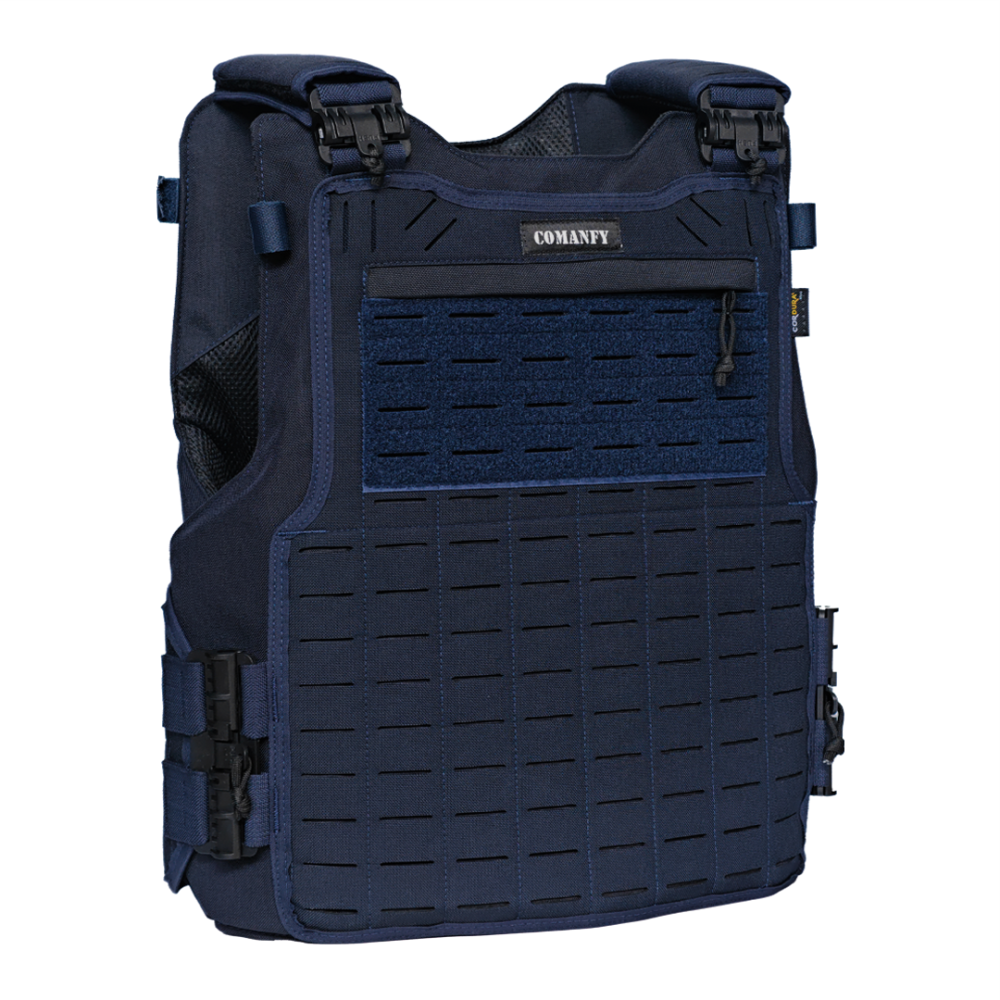 COLETE TÁTICO COMANFY® SPARTA LASER CUT - DARK NAVY