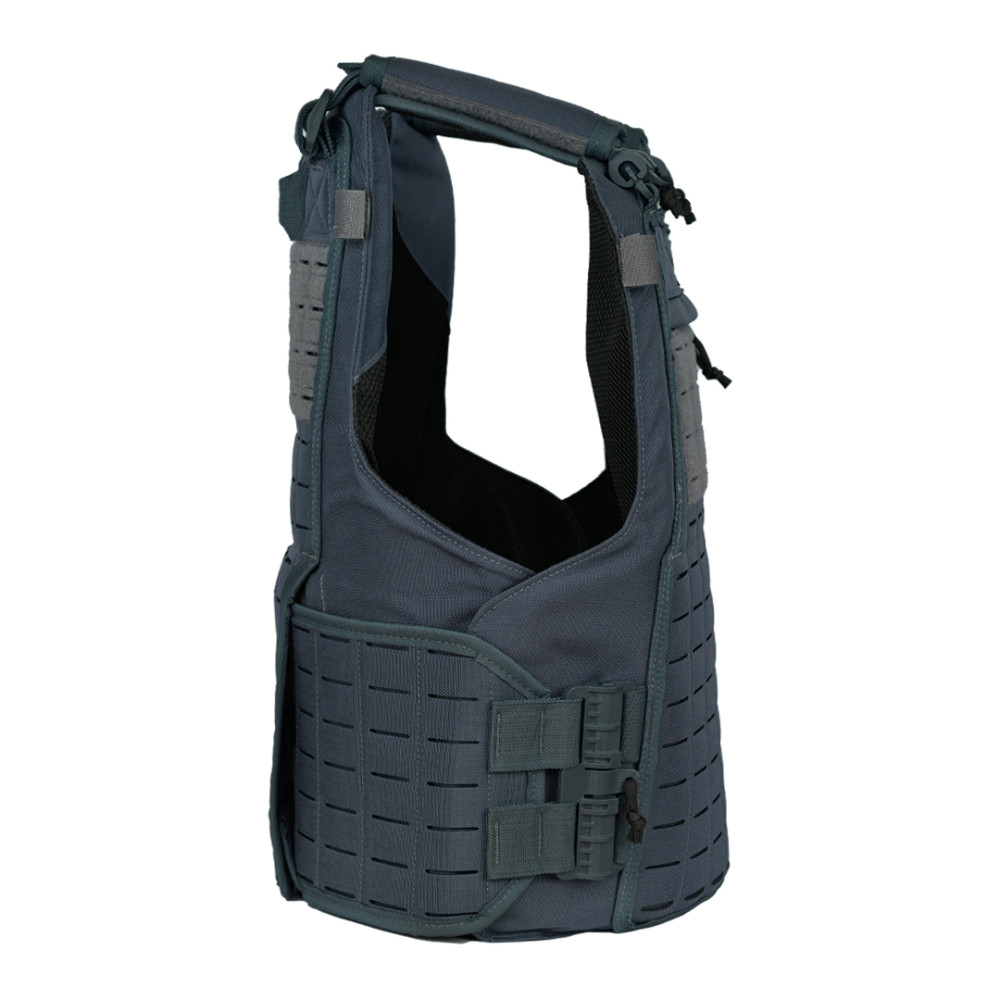 CAPA DE COLETE COMANFY® SPARTA LASER CUT - CINZA BANDEIRANTE PMESP CAPA DE COLETE COMANFY® SPARTA LASER CUT - CINZA BANDEIRANTE PMESP