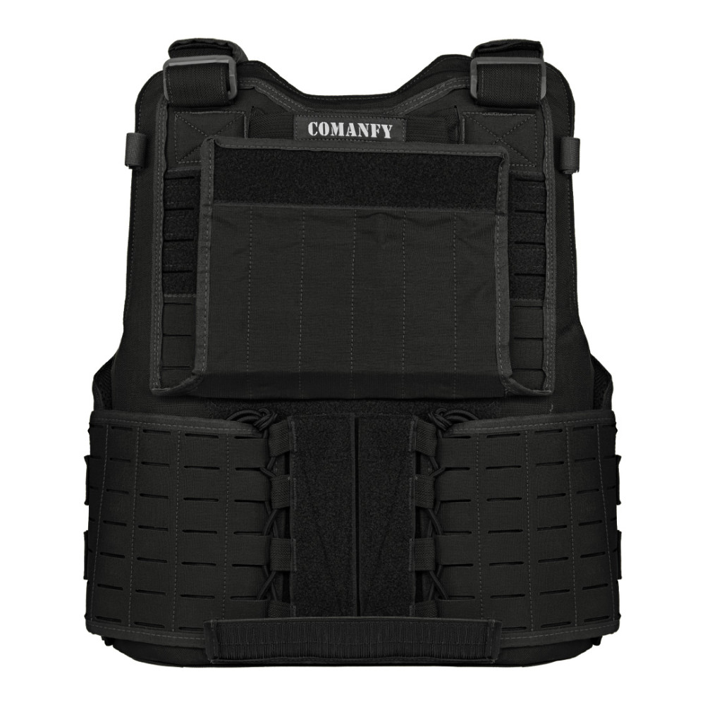 CAPA DE COLETE COMANFY® SPARTA LASER CUT - PRETO CAPA DE COLETE COMANFY® SPARTA LASER CUT - PRETO