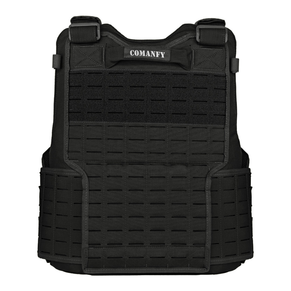 CAPA DE COLETE COMANFY® SPARTA LASER CUT - PRETO CAPA DE COLETE COMANFY® SPARTA LASER CUT - PRETO