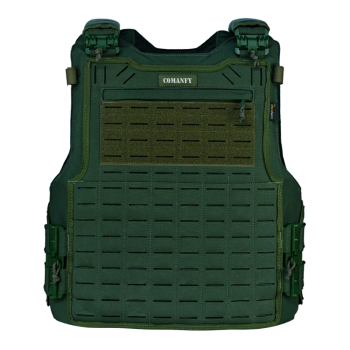 CAPA DE COLETE COMANFY® SPARTA LASER CUT - VERDE MILITAR
