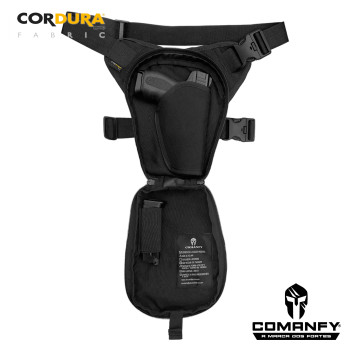 POCHETE DE PERNA COMANFY C/ SAQUE RÁPIDO - PRETO POCHETE DE PERNA COMANFY C/ SAQUE RÁPIDO - PRETO