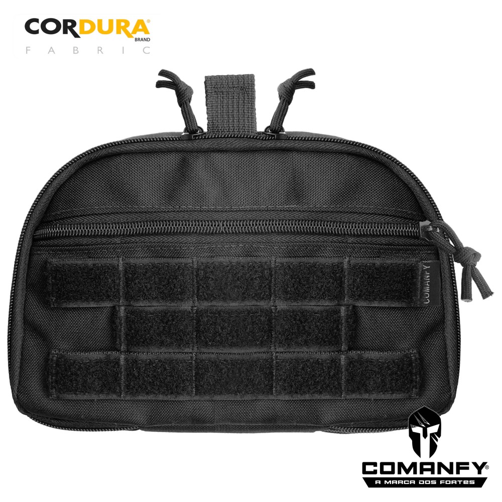 BOLSO HORIZONTAL COM COLDRE SAQUE RÁPIDO  EM CORDURA® 1000D