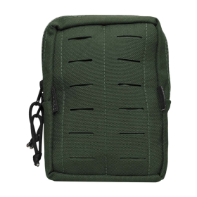 BOLSO VERTICAL MÉDIO LASER CUT - VERDE MILITAR
