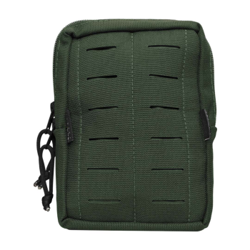 BOLSO VERTICAL MÉDIO LASER CUT - VERDE MILITAR