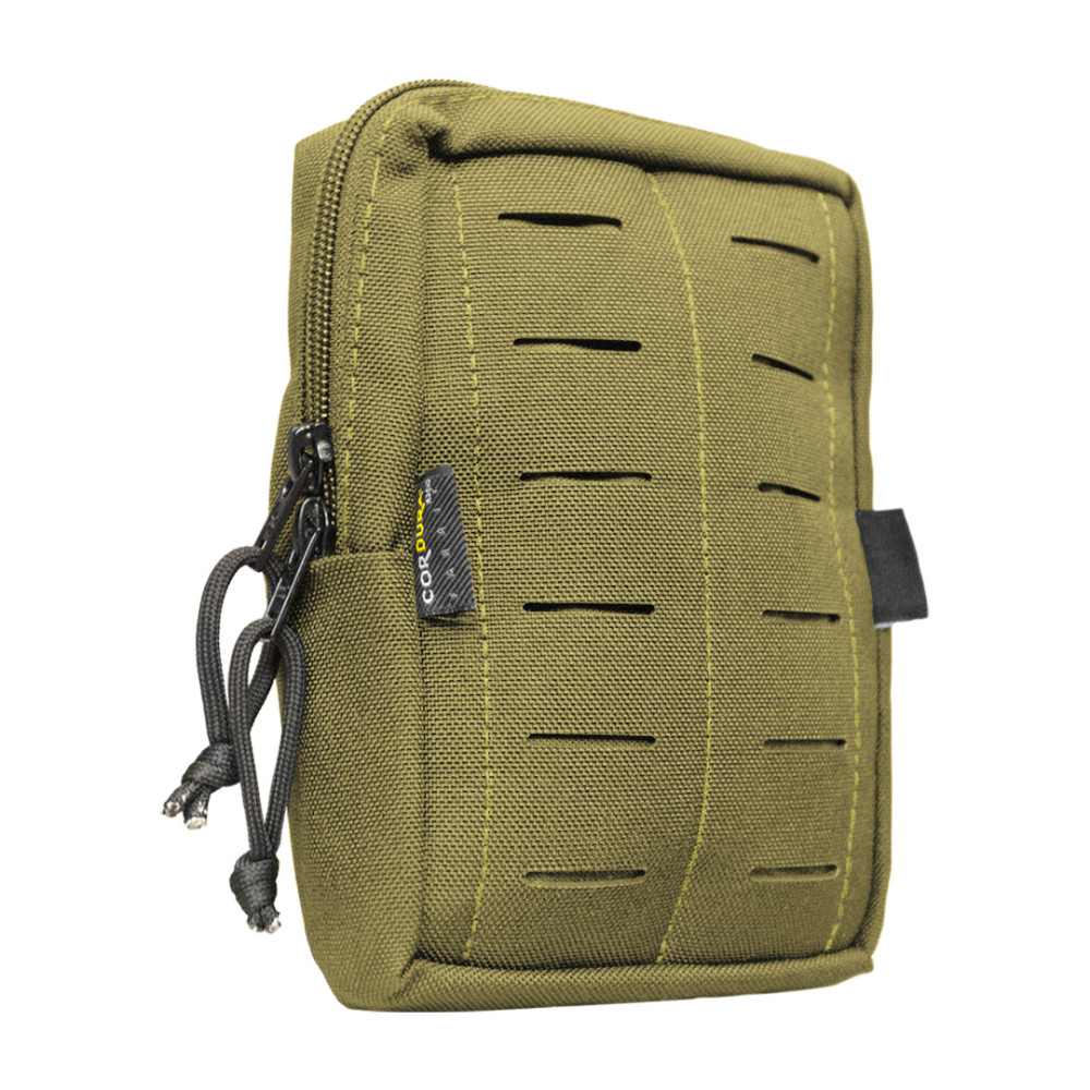 BOLSO VERTICAL MÉDIO LASER CUT - COYOTE