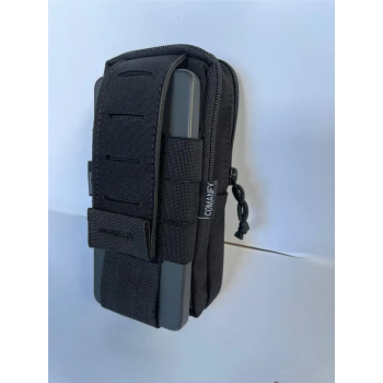 BOLSO COM PORTA CELULAR MULTI MISSÃO - PRETO