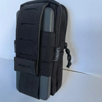 BOLSO COM PORTA CELULAR MULTI MISSÃO - PRETO