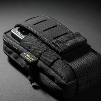 BOLSO COM PORTA CELULAR MULTI MISSÃO - PRETO