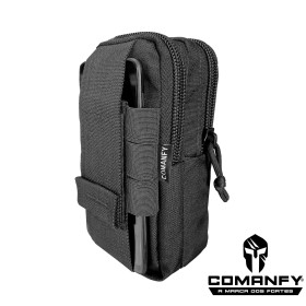 BOLSO COM PORTA CELULAR MULTI MISSÃO - PRETO