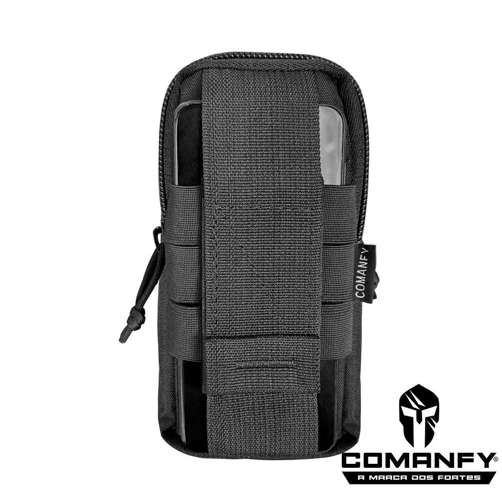 BOLSO COM PORTA CELULAR MULTI MISSÃO EM CORDURA® 1000D 