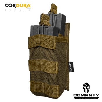 PORTA CARREGADOR FZ 5.56 ELÁSTICO EM CORDURA® 1000D - COYOTE