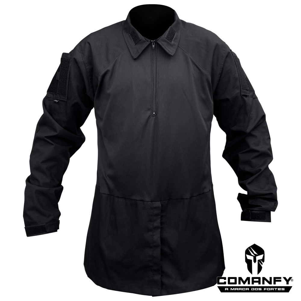 GANDOLA COMBATE SHIRT C/ SAIOTE CORDURA 500D - PRETO